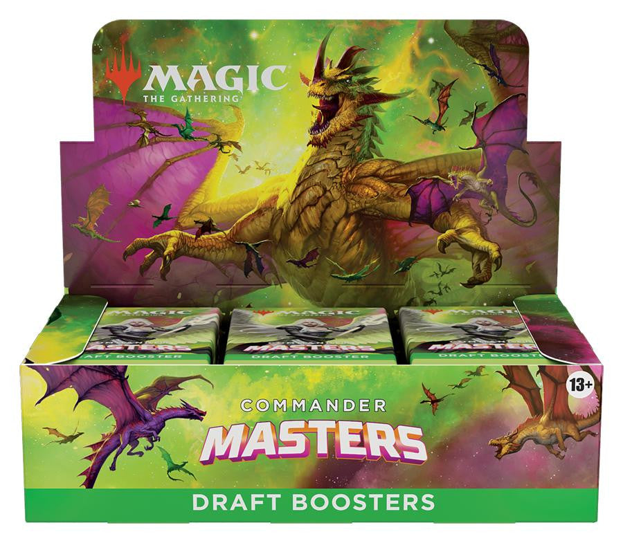 Wizards of the Coast MTG CCG: Commander Masters - Draft Booster Box